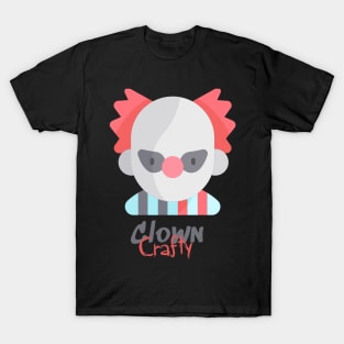 Crafty Clown design Fresh and Unique T-Shirt